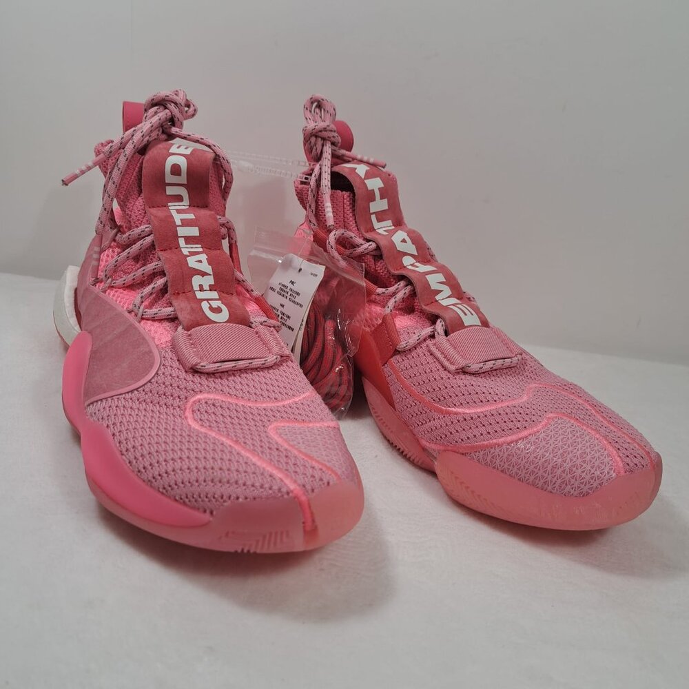 ADIDAS Crazy By Pharrell Williams Mens Size 10.5 Basketball‎ Shoes Hyper Pink - Picture 8 of 12